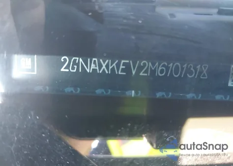 2021 Chevrolet Equinox Fwd Lt from USA, damaged, VIN 2GNAXKEV2M6101318